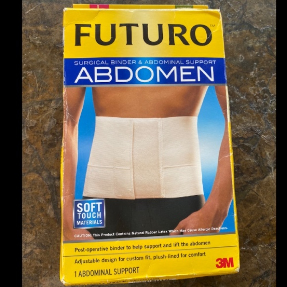 COPY - 3M Futuro Abdomen Compression Surgical Binder Size large Moderate Support